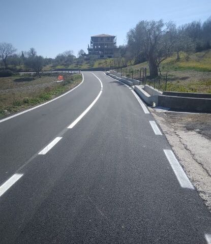 A Roccagloriosa conclusi i lavori di protezione civile sulla SP 17 