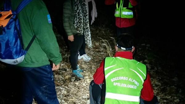 Cava De’ Tirreni, salvati 4 giovani dispersi in località Contrapone