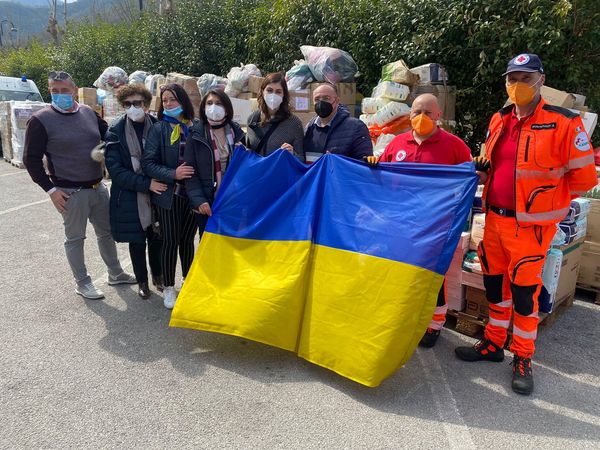 Baronissi, partito un tir carico di aiuti per le popolazione ucraine di Kiev e Lutsk