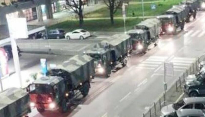Il 18 marzo di due anni fa le immagini che raggelarono l’Italia con le bare nei camion dell’Esercito