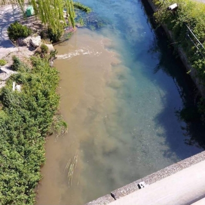 Industrie conserviere inquinano il fiume Sarno, multe e denunce