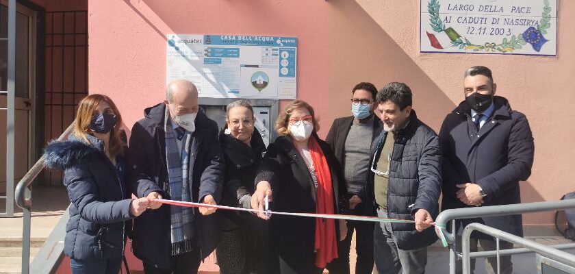 A Castel San Giorgio  inaugurata stamane la seconda casa dell’acqua.