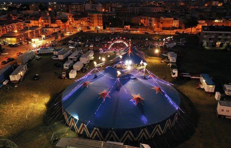 Il Circo Paolo Orfei a Salerno con artisti internazionali insieme per la pace