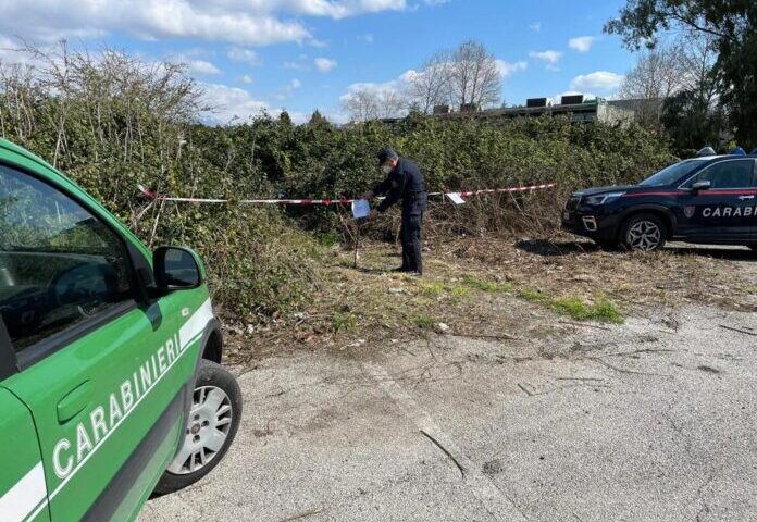 Pontecagnano, sequestrata discarica abusiva di ingombranti in via Lucania