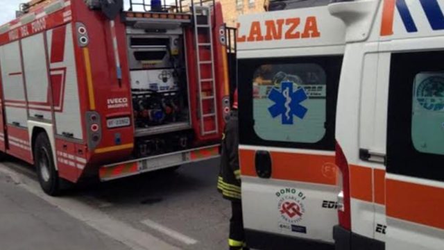 Caggiano, incendio in un garage: muore un 79enne