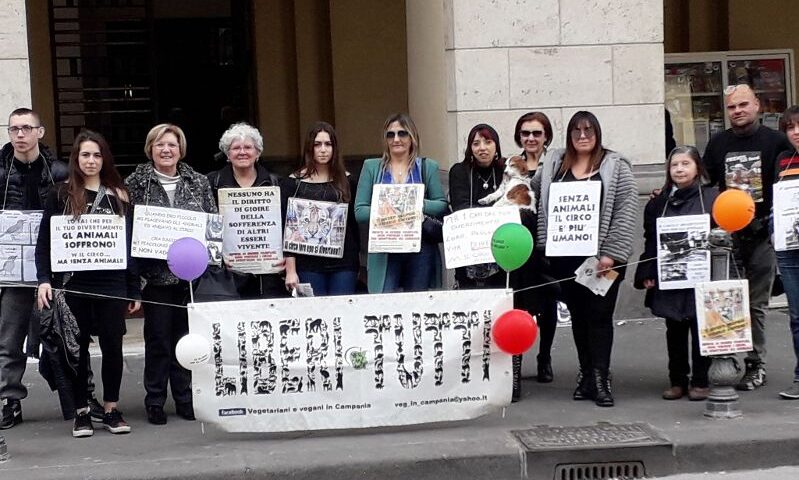 Salerno, in città arriva il Circo: protesta domenica in via Allende