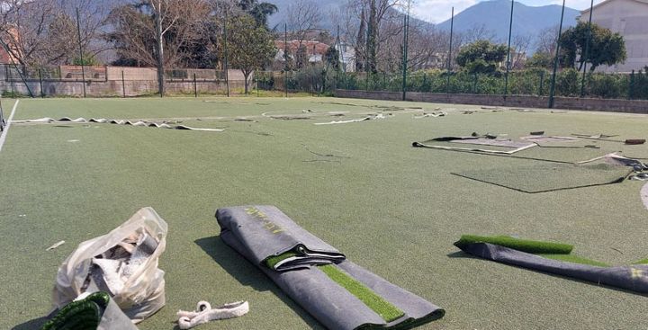 Roccapiemonte, al via i lavori per il campetto alla frazione Sei Casali