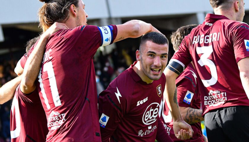 La Salernitana non passa all’Arechi, pari con il Sassuolo che serve a poco