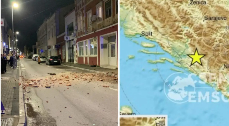 Terremoto di magnitudo 5,7 in Bosnia avvertito anche in Campania, paura e almeno un morto