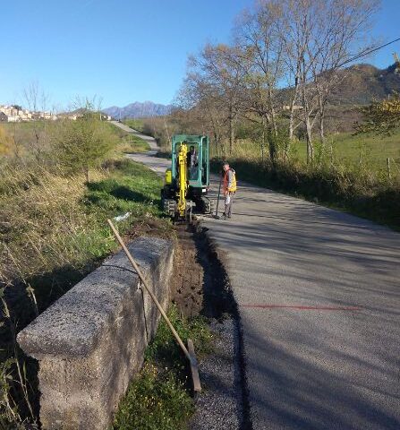 Strade, a Montecorvino Rovella i lavori nel tratto Maccaronera – Pezze