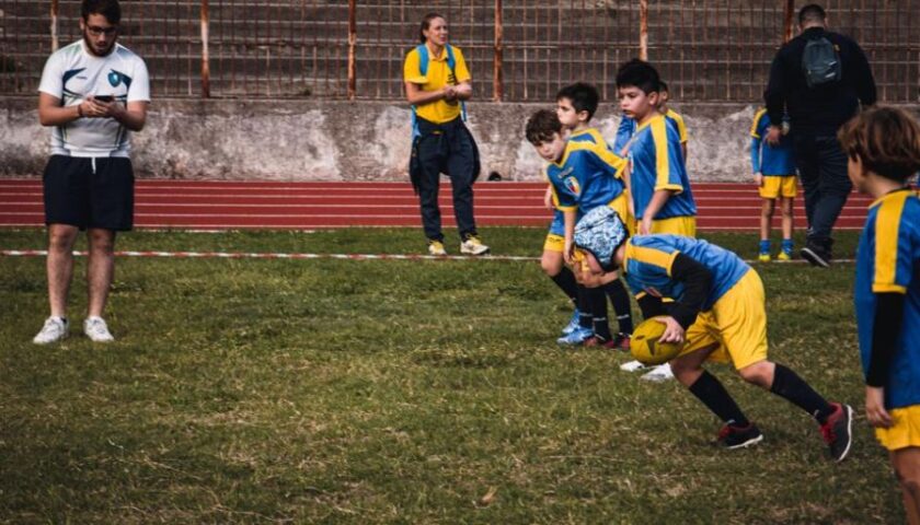 ARECHI RUGBY, OPEN DAY PER I GIOVANI RUGBISTI AL “VESTUTI”: IL RUGBY È PER TUTTI