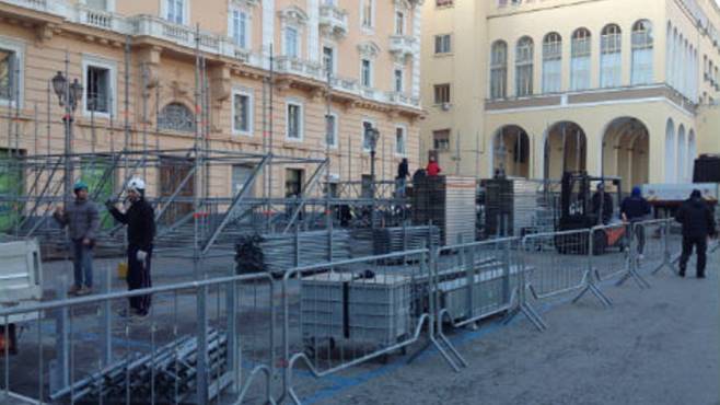 Capodanno in piazza Amendola a numero chiuso,  polemiche