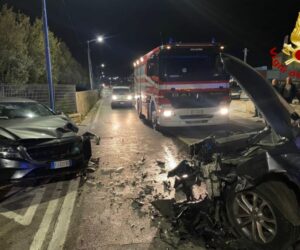 Scontro tra auto al Quadrivio di Campagna, feriti in ospedale