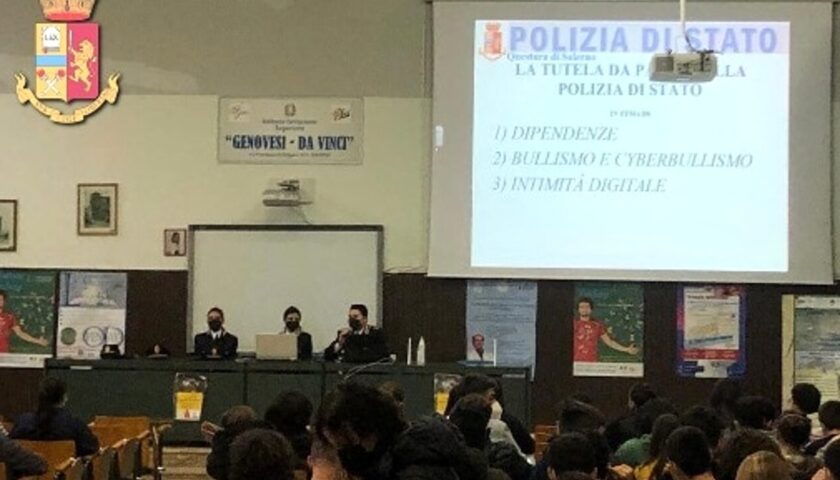 “PretenDiamo Legalità”, la Polizia di Stato incontra gli studenti