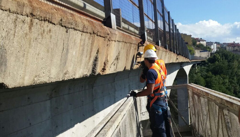 IL 21 APRILE AL VIA LA SECONDA FASE DEI LAVORI DI MANUTENZIONE DEL VIADOTTO ‘CERNICCHIARA’ SULLA  A2 ‘DIRAMAZIONE NAPOLI’