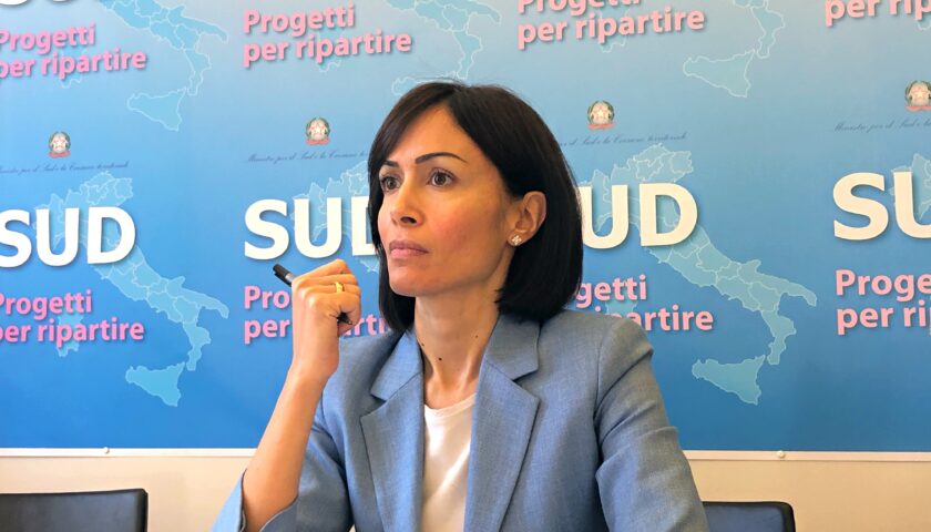 Sud, il ministro Mara Carfagna lunedì a Salerno per il contratto istituzionale di Sviluppo