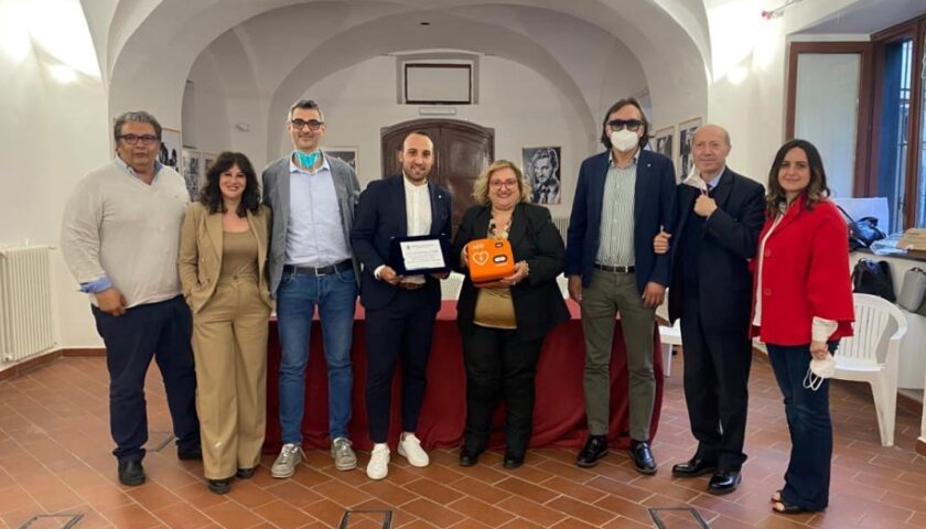 Da ieri il comune di Castel San Giorgio è cardioprotetto