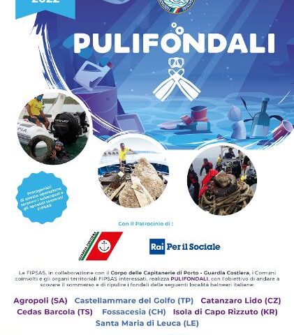 Pulifondali 2022, Campania protagonista: format ad Agropoli il 5 giugno