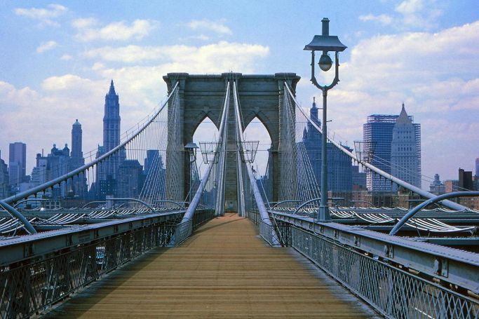 A New York il 24 maggio1883 l’inaugurazione del Ponte di Brooklyn