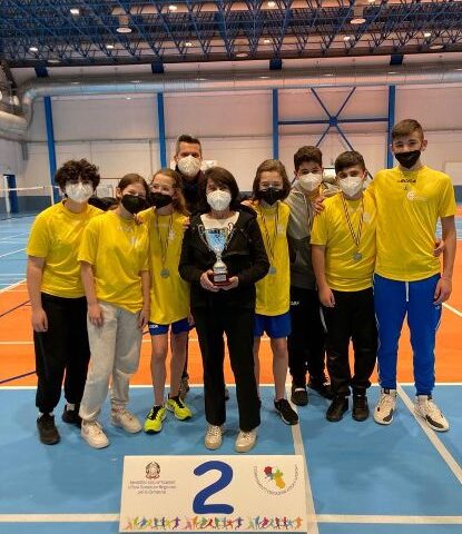 Campionati studenteschi, l’Ic Picentia sul podio nella finale provinciale di Badminton