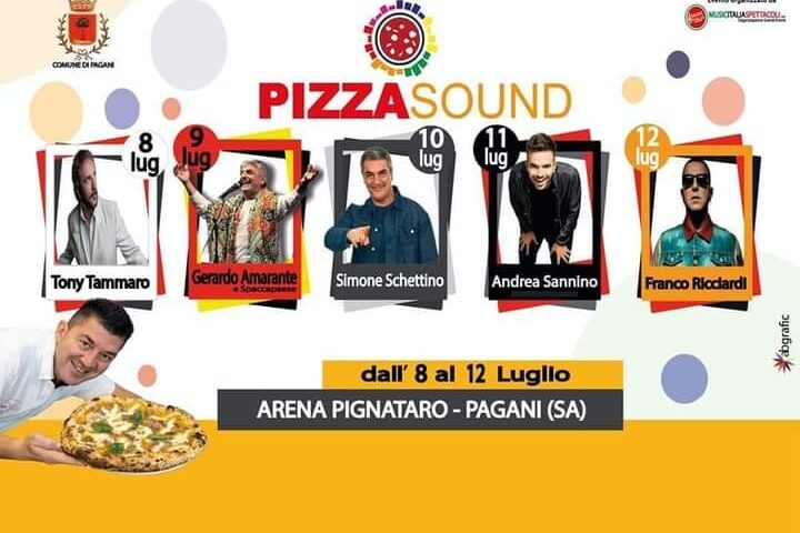 Torna il Pizza Sound dall’8 al 12 luglio nell’arena Pignataro a Pagani