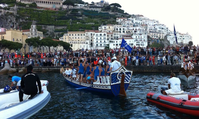 Amalfi vince la 66esima regata storica delle Repubbliche Marinare