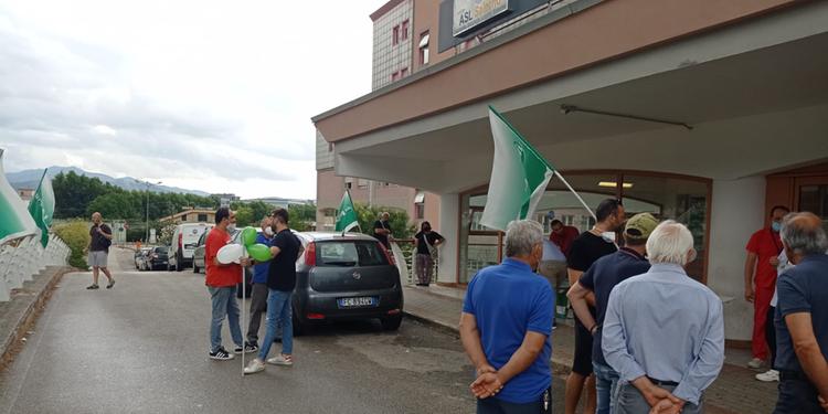 A Sarno sit in per salvare l’ospedale cittadino