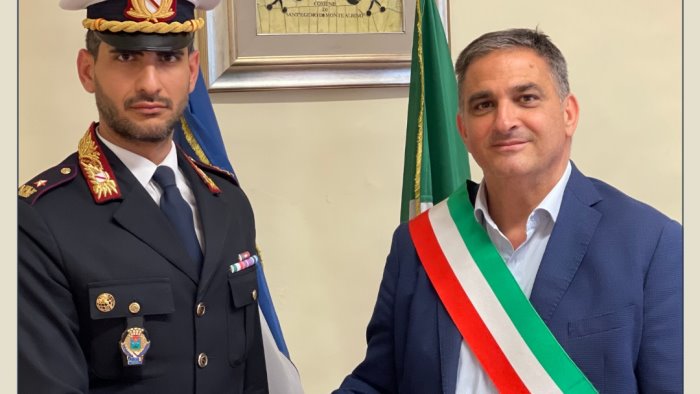 Sant’Egidio, comando della Polizia Locale a Russo: è tra i più giovani della Campania