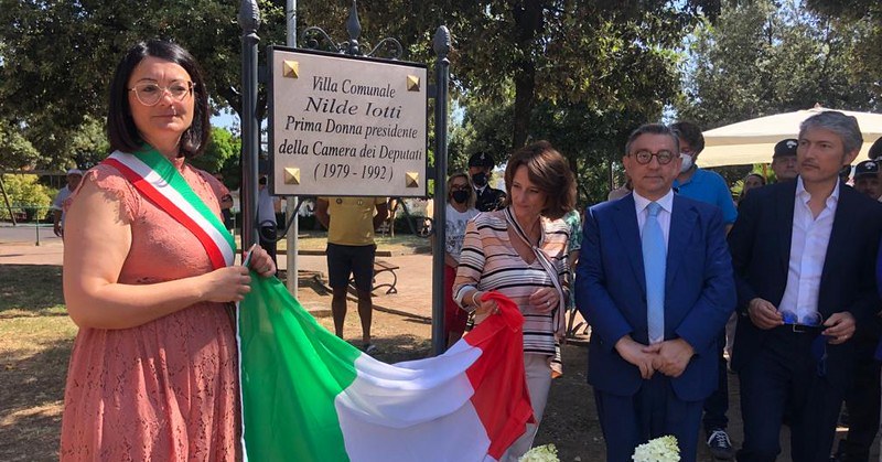 San Cipriano Picentino, anche il Ministro Bonetti all’intitolazione della villa comunale “Nilde Iotti”