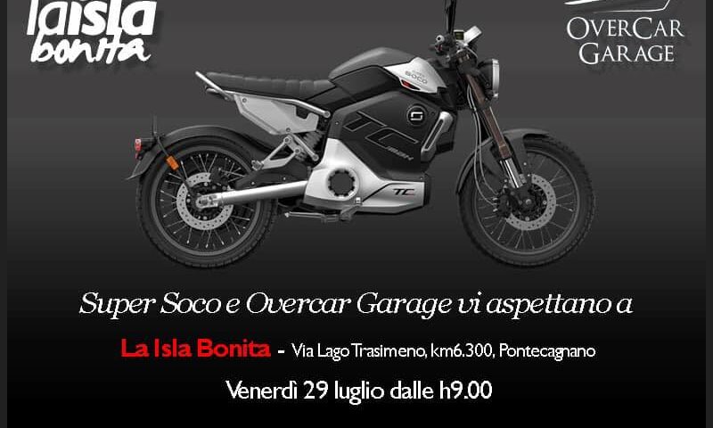 Alla Isla Bonita domani arrivano le moto elettriche di Over Car Salerno