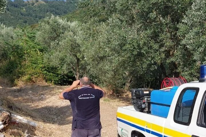 A CAVA DE’ TIRRENI LE SENTINELLE ANTINCENDIO