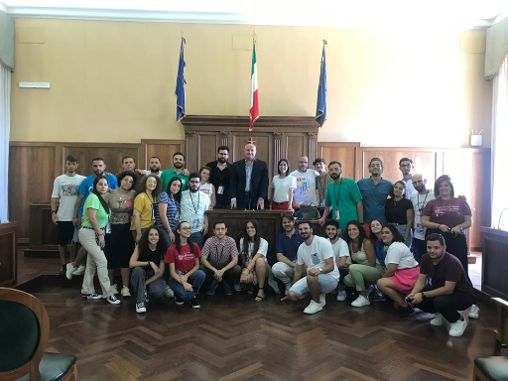 Palazzo Sant’Agostino. Il Presidente Strianese incontra una delegazione di Azione Cattolica