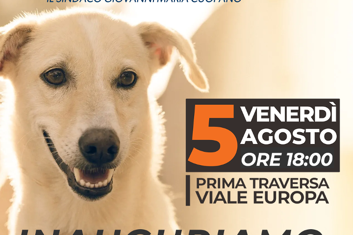 INTITOLATA AL CANE “ANGELO”  LA SECONDA AREA SGAMBAMENTO DI NOCERA SUPERIORE