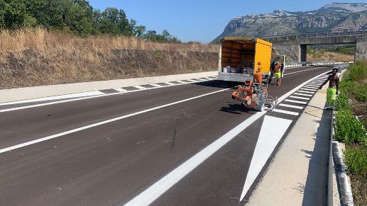 Fondovalle Calore, finita anche la segnaletica stradale