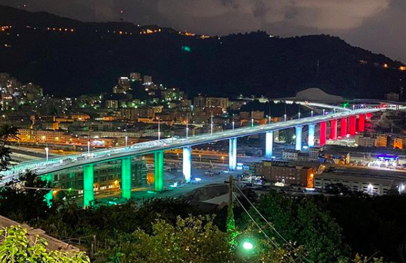 Il 3 agosto 2020 inaugurato a Genova il ponte San Giorgio