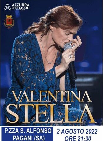 A Pagani Valentina Stella domani in concerto per Sant’Alfonso