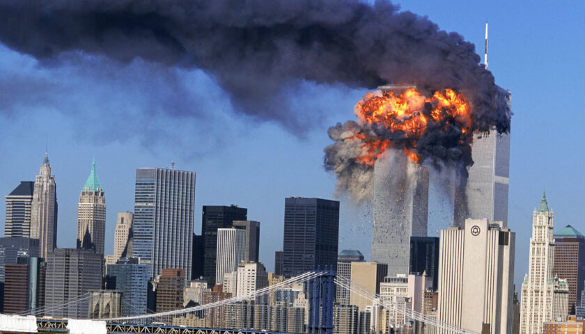 L’11 settembre di 21 anni fa l’attacco terroristico al cuore dell’America