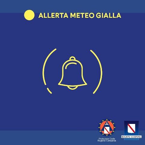 La protezione civile: allerta meteo gialla fino a sabato