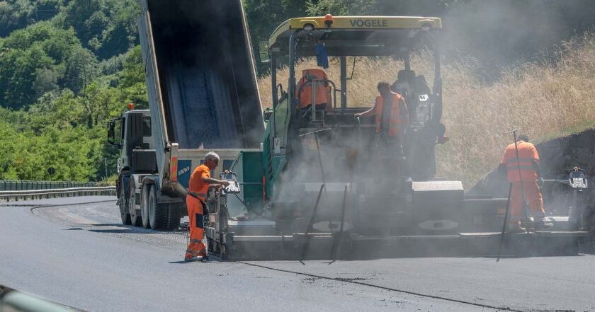 Strade, a Rodio di Pisciotta i lavori di messa in sicurezza