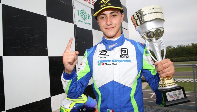 Karting: Antonio Apicella in pista per le Finali Mondiali Iame