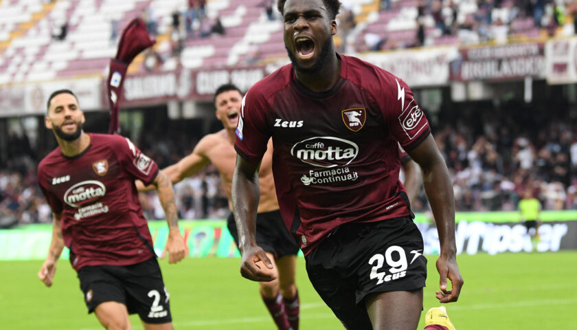 Tifoso invasore nel finale di Salernitana Verona, scatta il Daspo