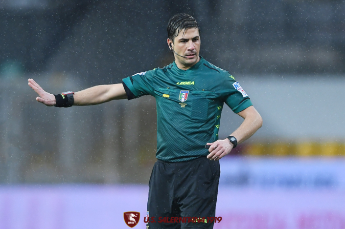 Lazio–Salernitana affidata all’arbitro Manganiello