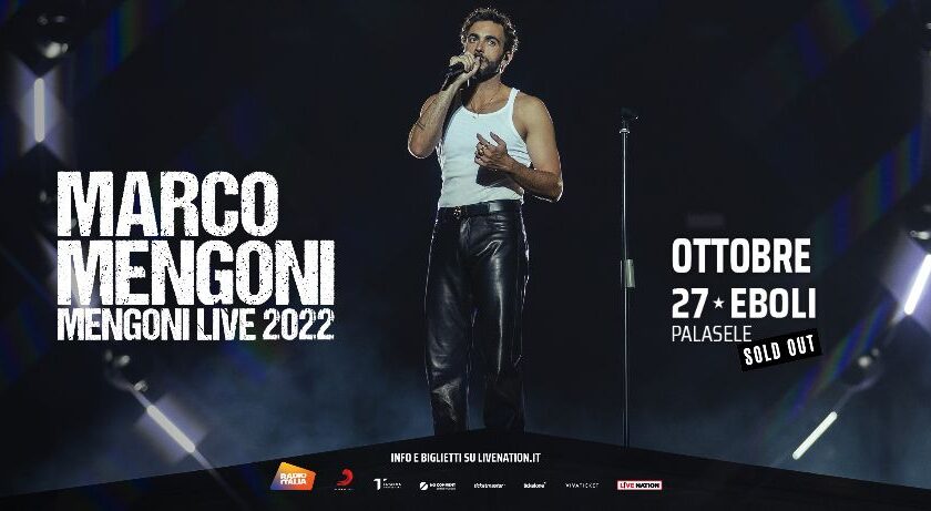 MARCO MENGONI GIOVEDÌ AL PALASELE CHIUDE IL LIVE