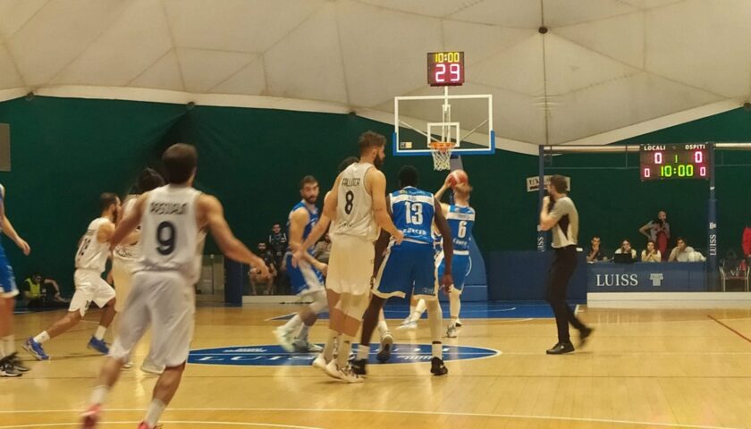 Troppa Luiss Roma per la Diesel Tecnica che esce sconfitta dal PalaLuiss con il risultato di 98-65.