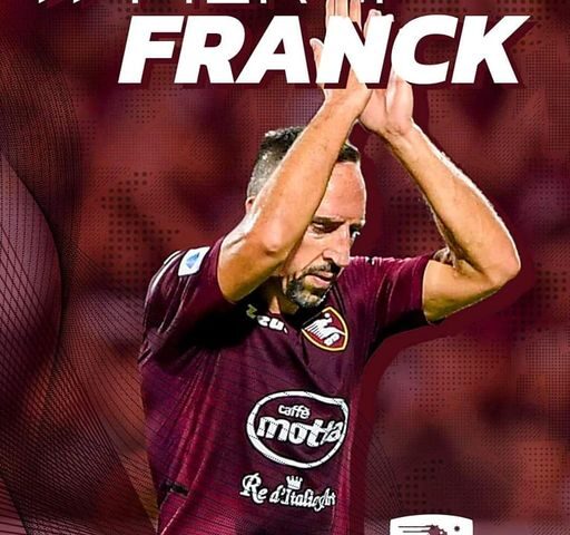 Salernitana, il giorno dell’addio al calcio di Franck Ribery