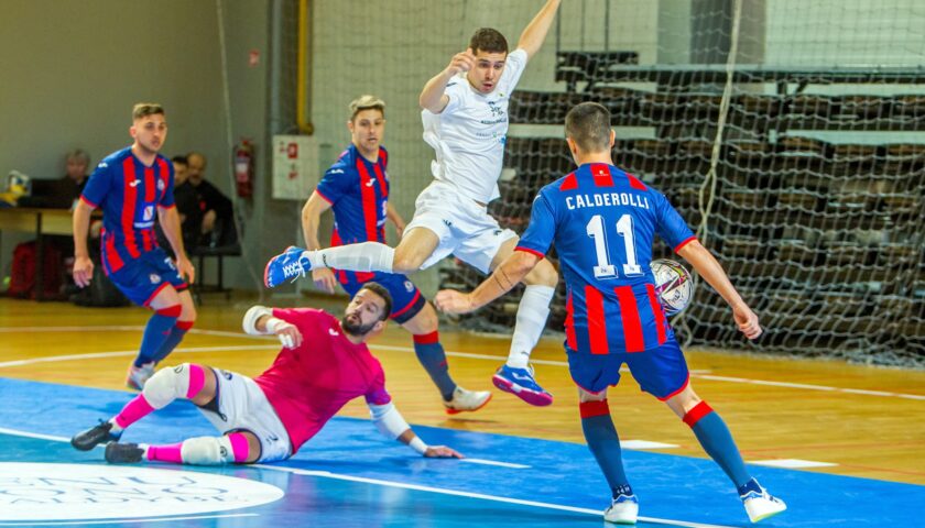 Champions League, prima storica vittoria per la Feldi Eboli. 4 – 2 ai finlandesi del Kampuksen.