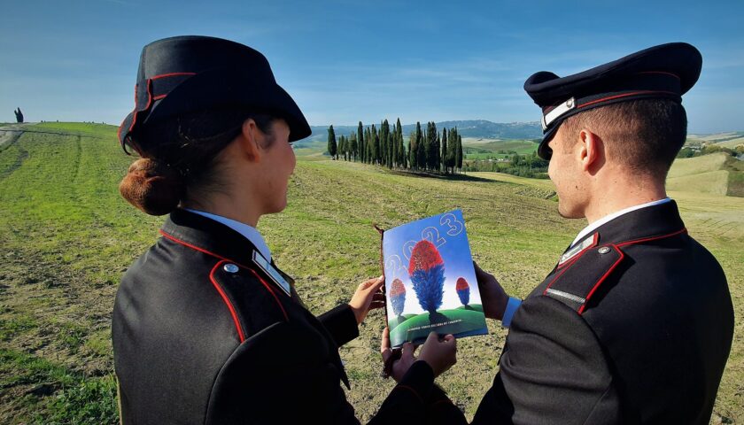 Presentato il Calendario Storico dell’Arma dei Carabinieri 2023