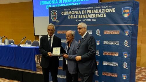 Pontecagnano, Benemerenze Figc: premiato Davide Pierro dello Sporting Club Picentia