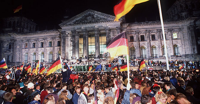 Il 3 ottobre di 32 anni fa l’inizio del cambiato epocale della Germania