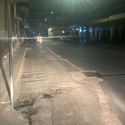 A Sarno manto stradale distrutto dai lavori per la fibra ultraveloce, Sirica (Fdi): intervenire subito